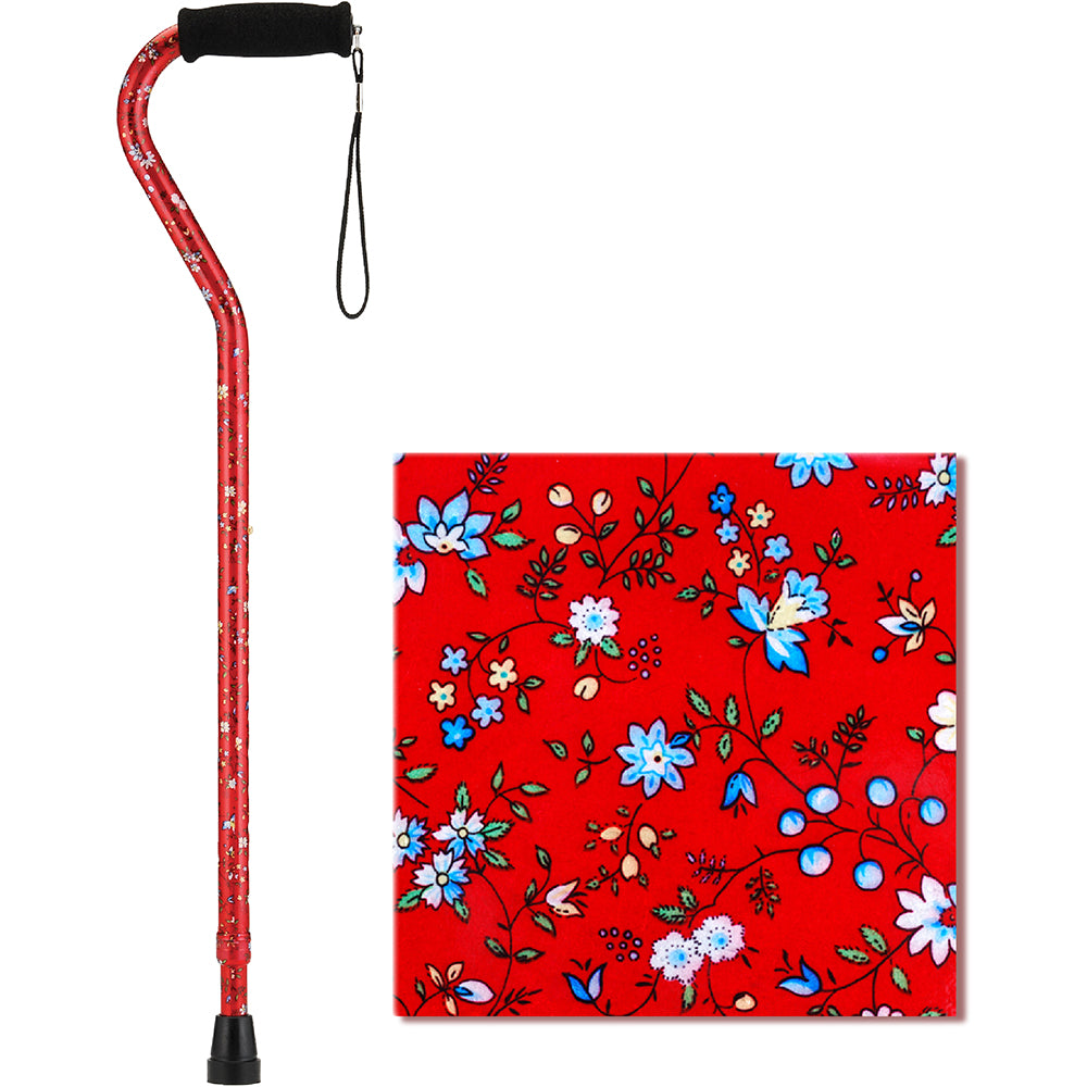 Offset Cane with Strap
