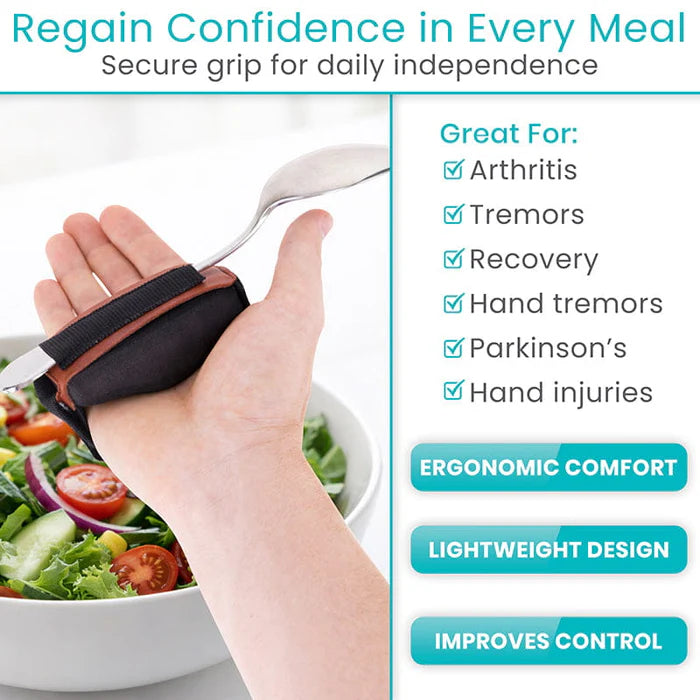 Adaptive Utensil Strap Holder (Foam Pad)