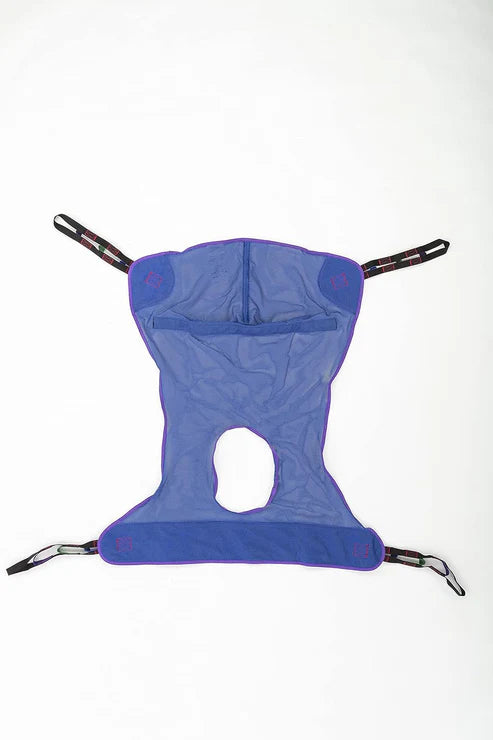 Full Body Sling with Commode Opening, Mesh Medium