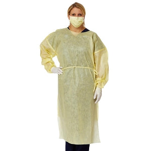 Medium-Weight AAMI Level 2 Isolation Gown with Side Ties