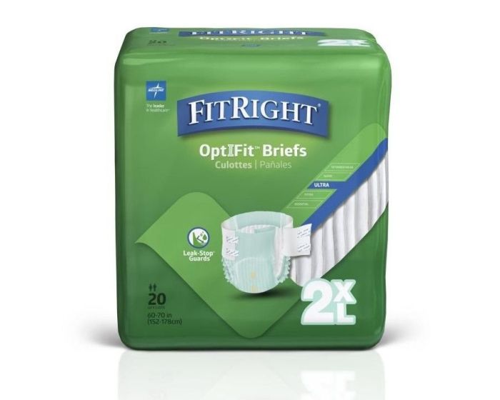 FitRight Ultra Adult Incontinence Briefs
