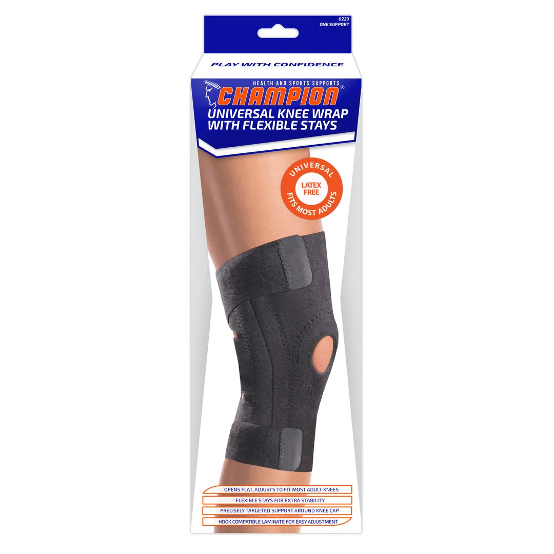 Universal Knee Wrap w/ Flexible Stays
