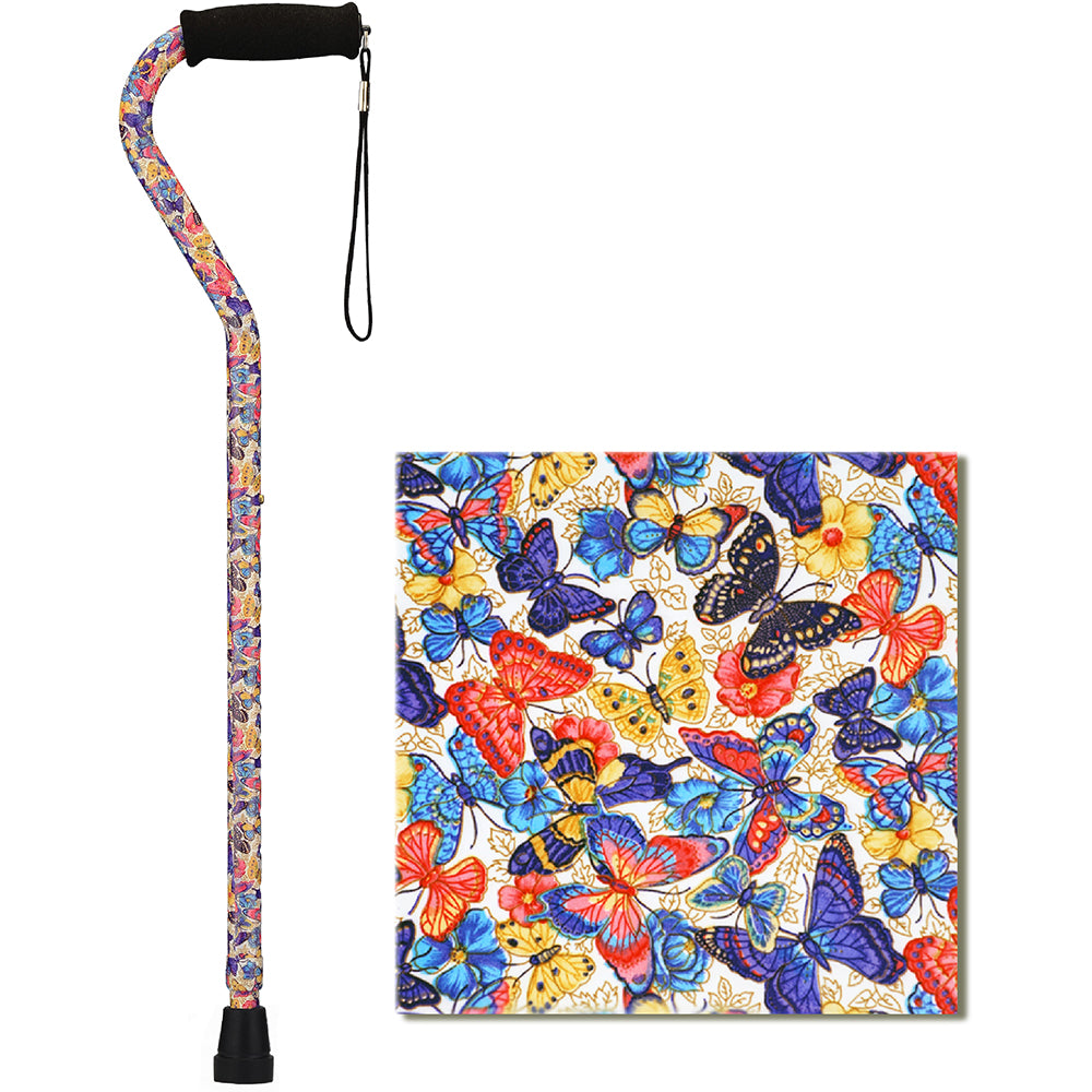 Offset Cane with Strap