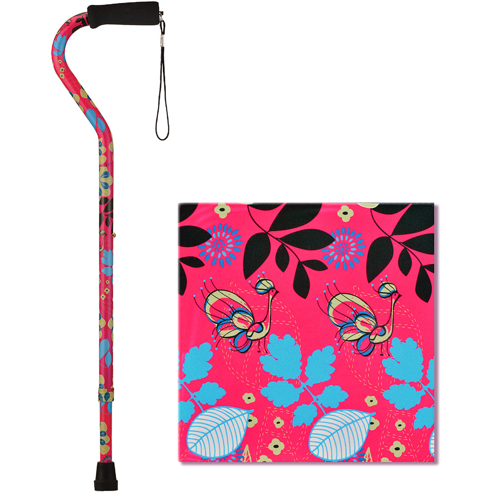 Offset Cane with Strap