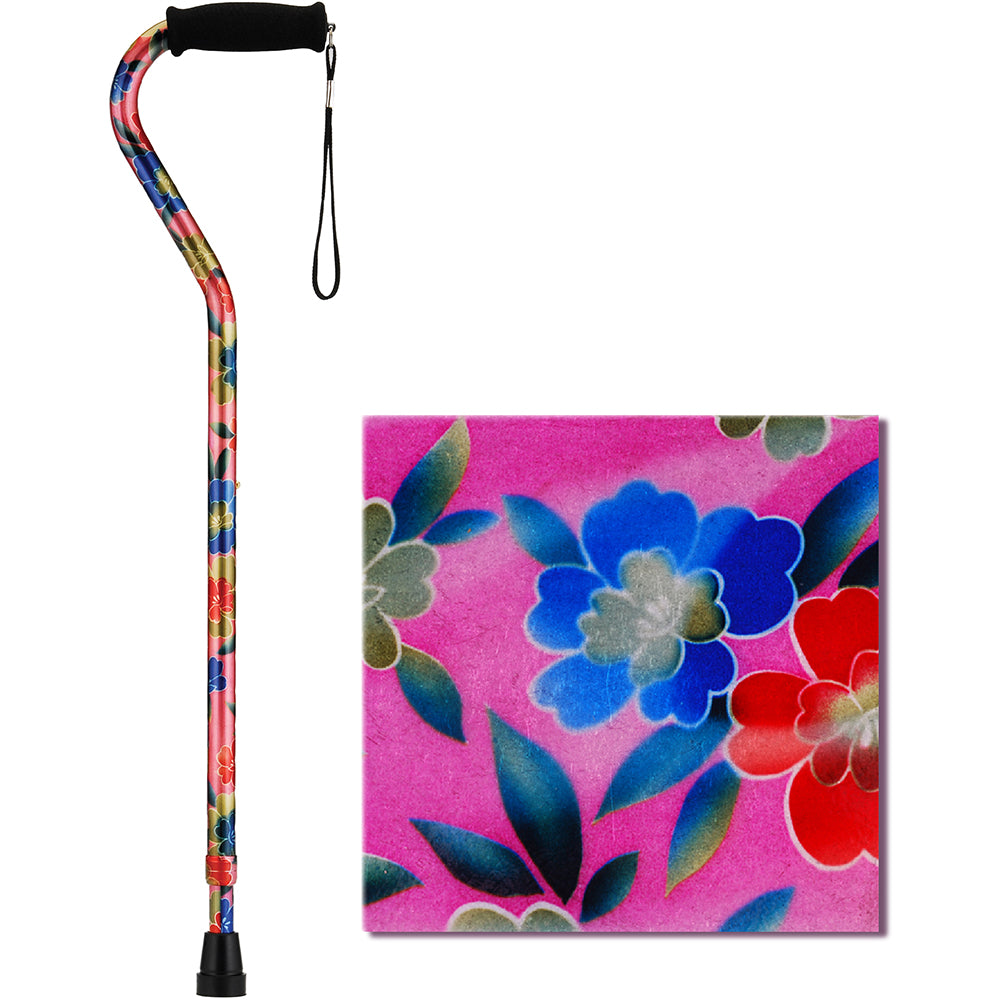 Offset Cane with Strap