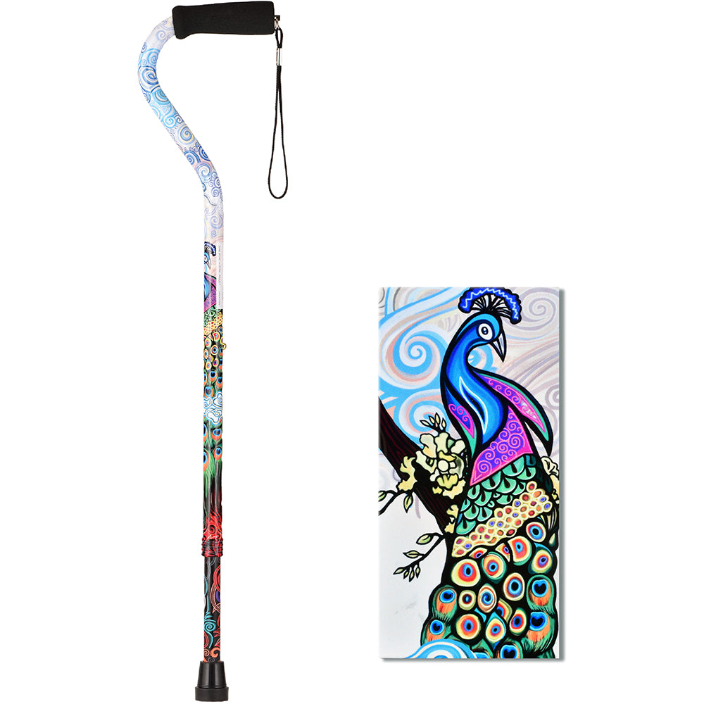 Offset Cane with Strap