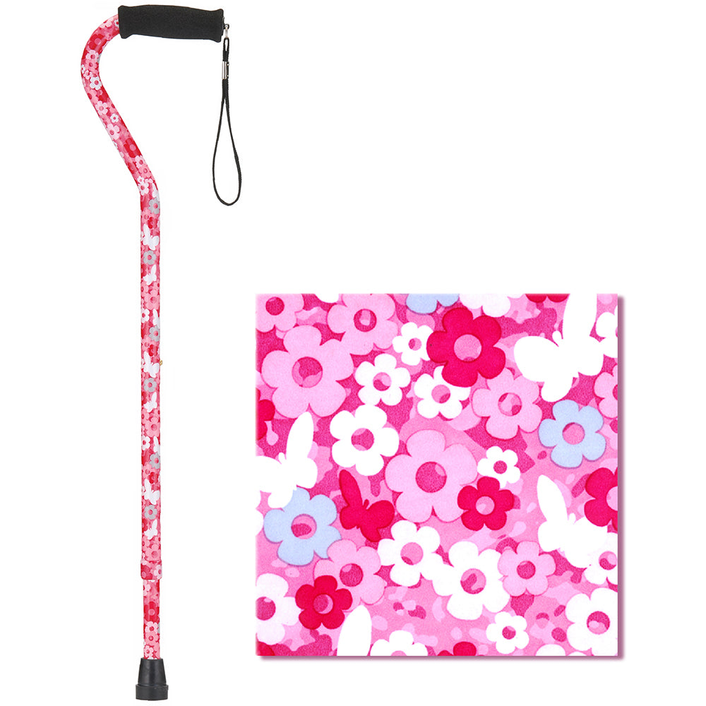 Offset Cane with Strap