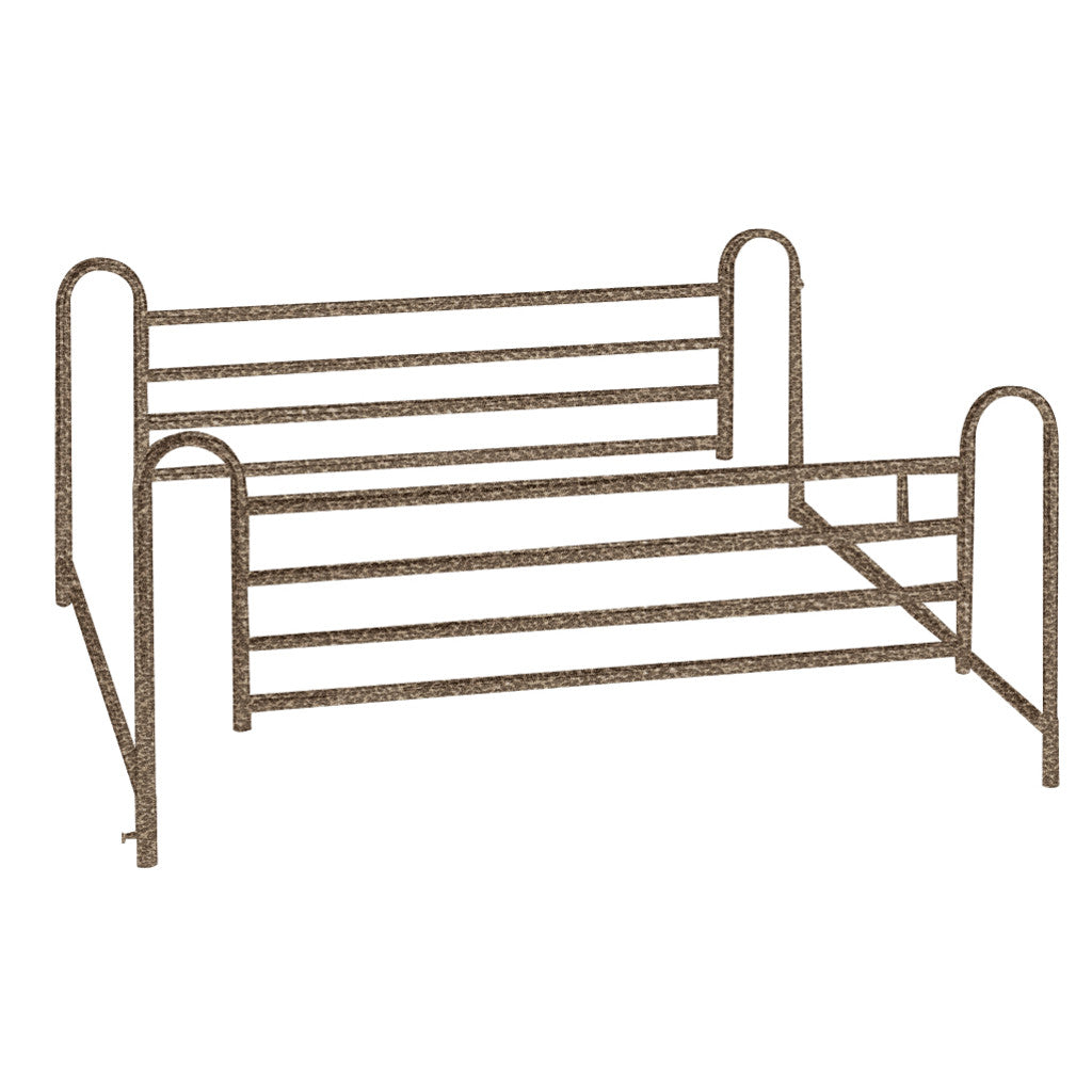 Standard Telescoping Full-Length Side Rail, Brown-Vein Finish