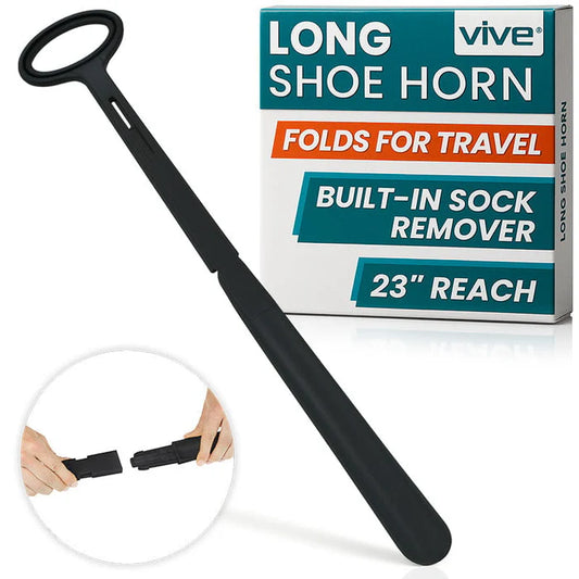23" Shoe Horn with Sock Remover