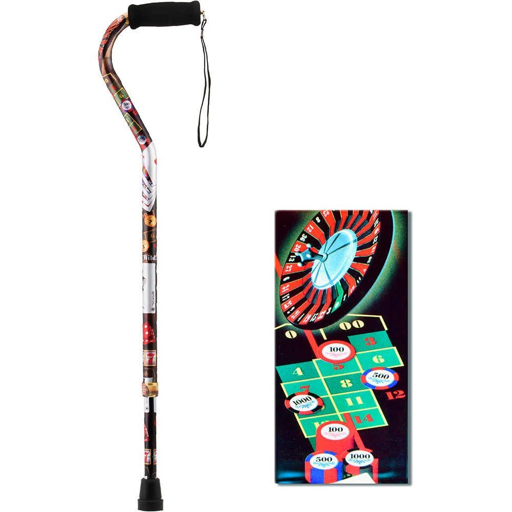 Offset Cane with Strap