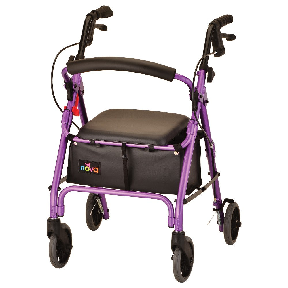 GetGo Petite Rolling Walker in Purple