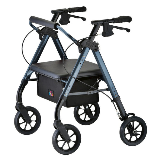 Nova Star Heavy Duty Petite Rollator in Blue