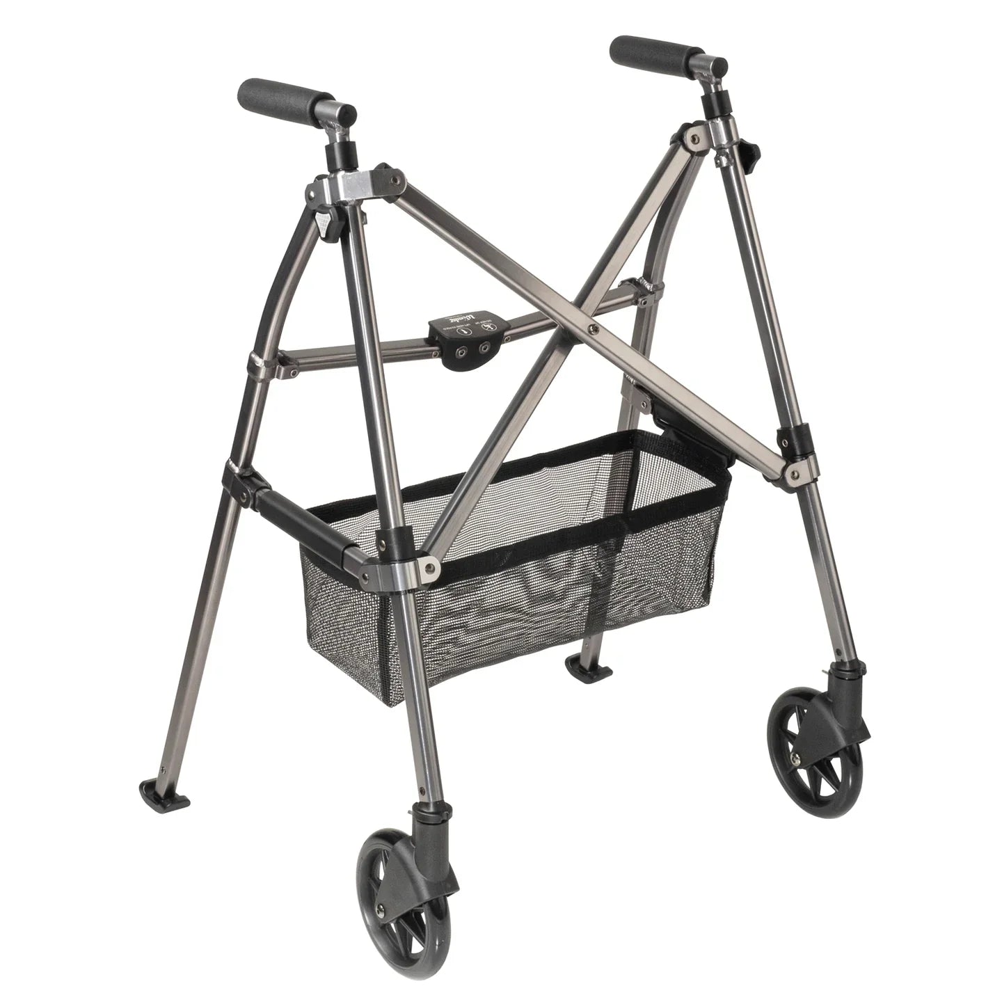 Stander EZ Fold-N-Go Walker in Black Walnut