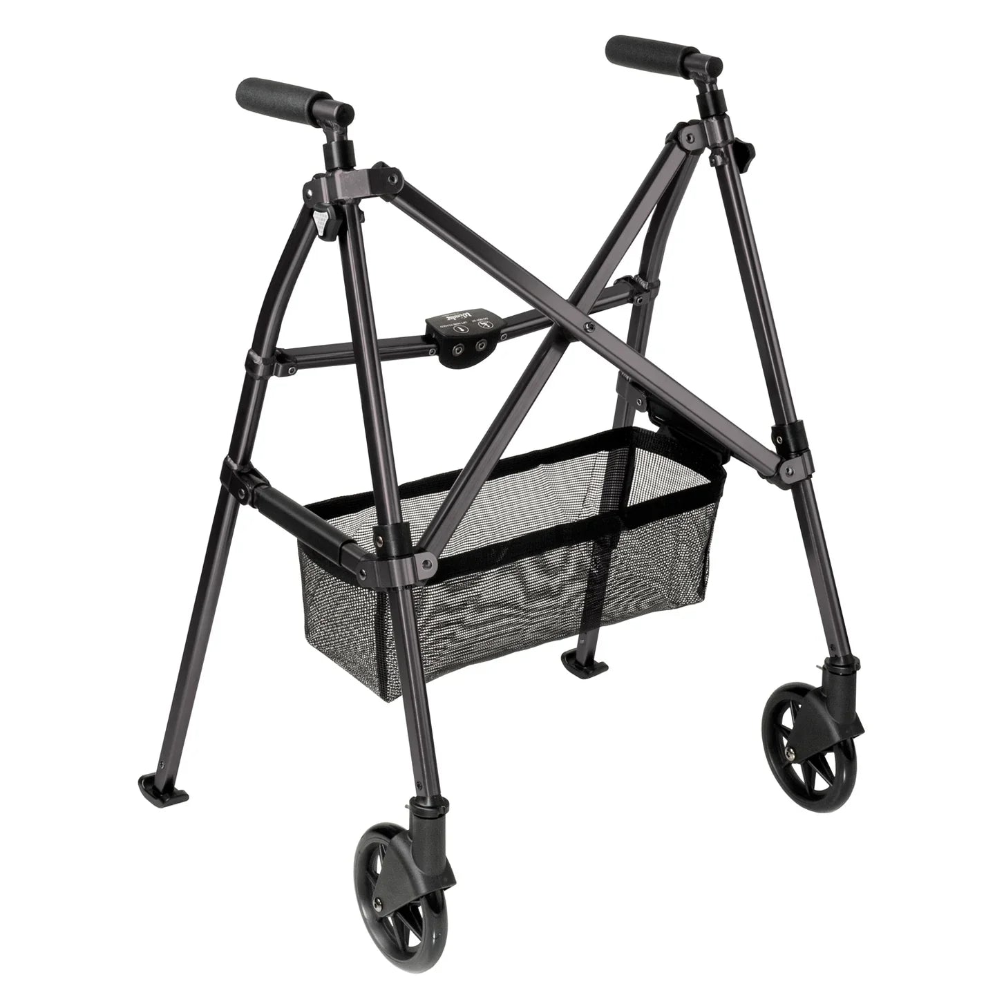 Stander EZ Fold-N-Go Walker in Matte Black