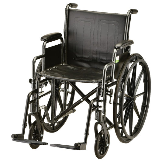 Hammertone Wheelchair w/ Detachable Desk Arms & Swing Away Footrests