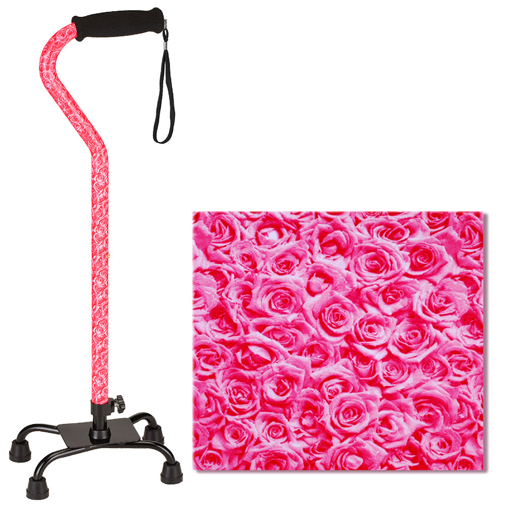 Euro Quad Cane Small Base