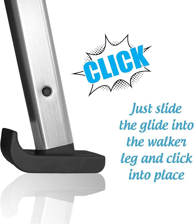 Top Glides 'Click & Go' Ski Glides