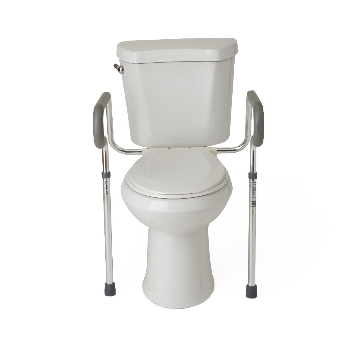 Foldable Toilet Safety Rails