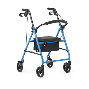 Basic Adult Steel Rollator with 6" Wheels