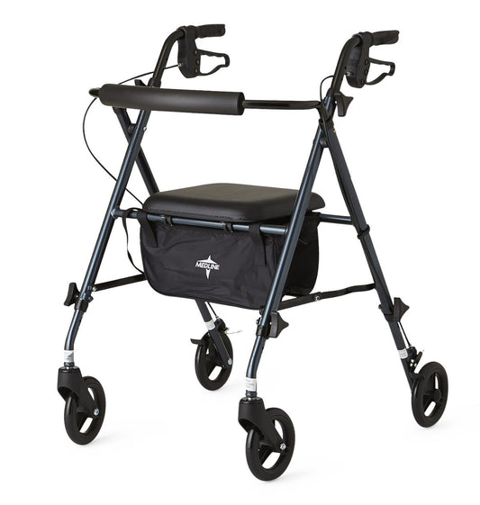 Medline Superlight Aluminum Rollatorsin Blue