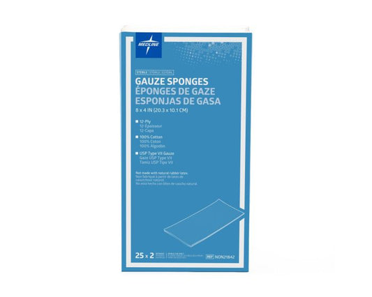 Sterile 100% Cotton Woven Gauze Sponges