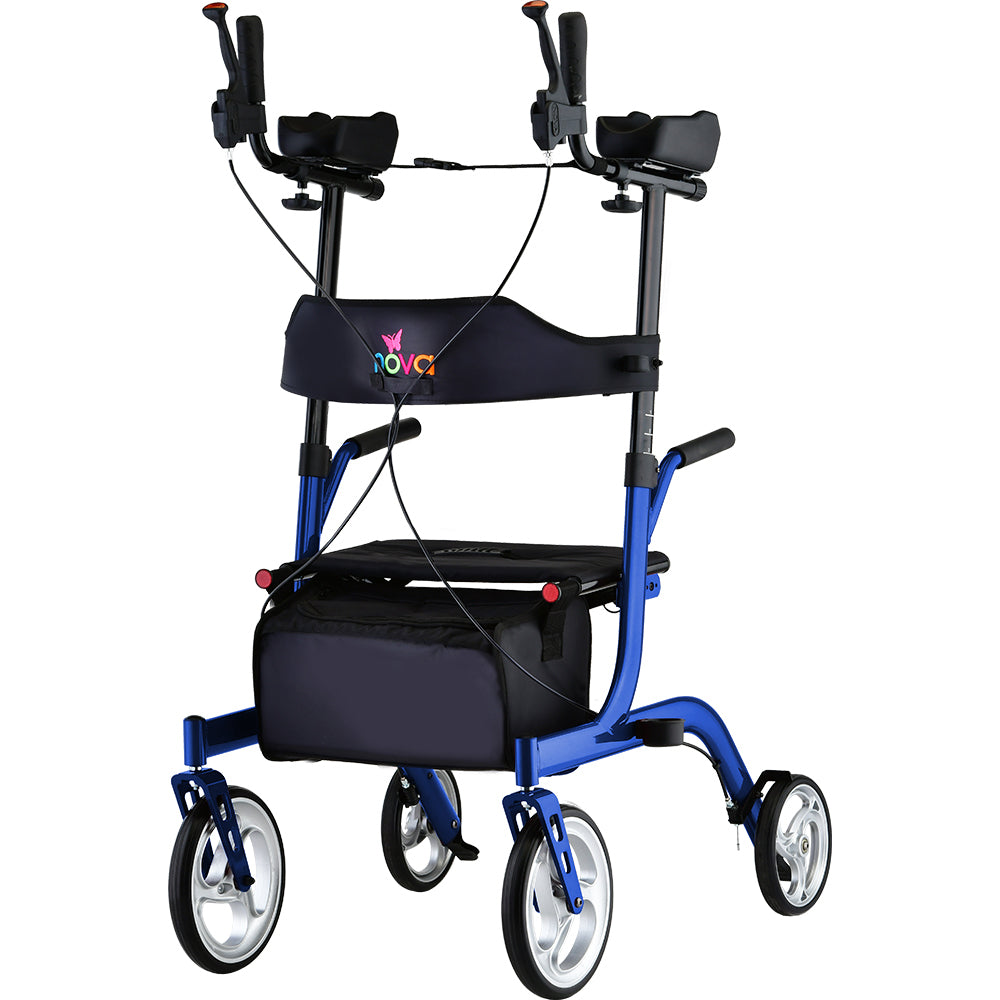 Nova Phoenix Rise Up Rollator in blue