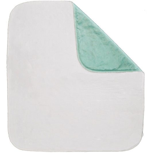 Reusable washable underpad for incontinence, 36 x 72 inch waterproof bed pad with absorbent moisture protection for mattresses and home care.