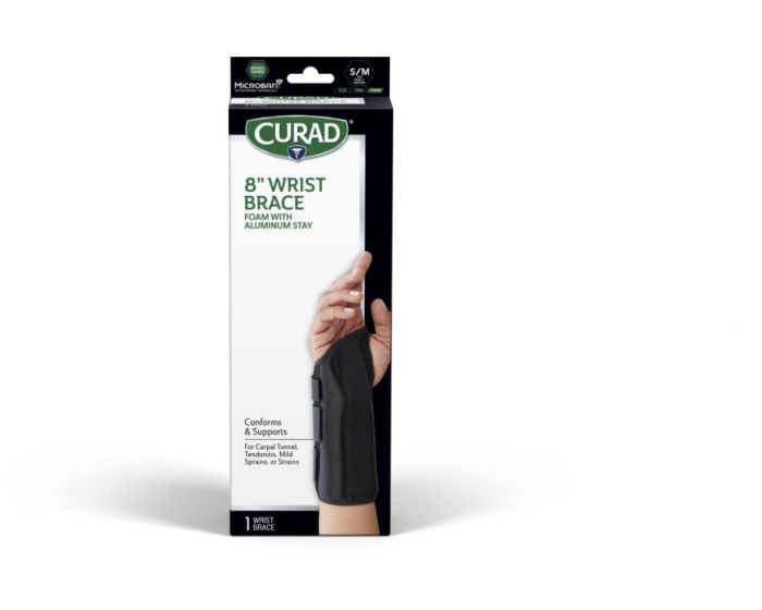 Foam Wrist Splint with Aluminum Stay and Microban