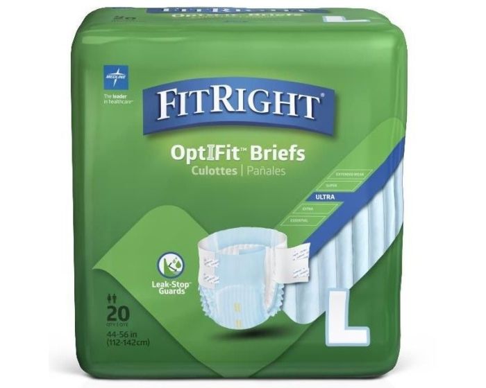 FitRight Ultra Adult Incontinence Briefs