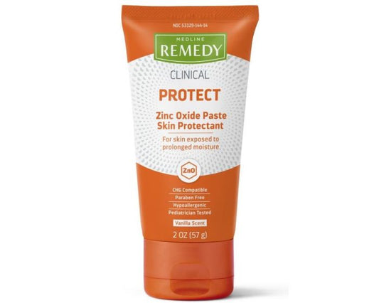 Tube of Remedy Clinical Protect Zinc Oxide Paste Skin Protectant 