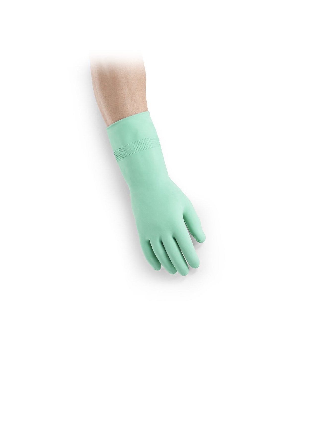 Donning Rubbergloves