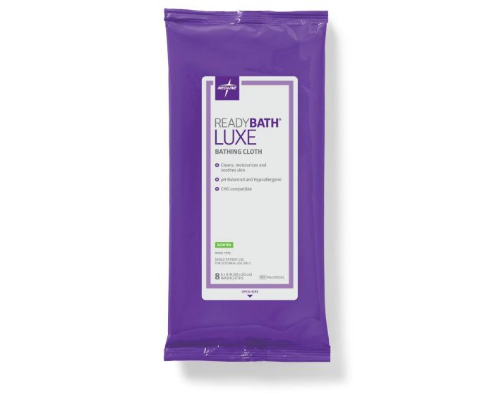 Medline Scented ReadyBath Luxe bathing cloth