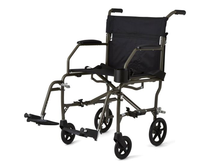 Medline Ultralight Transport Chair 19in